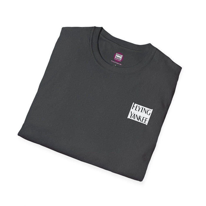 Flying Yankee Logo - Unisex Softstyle T-Shirt
