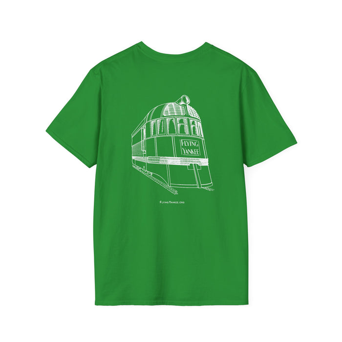 Flying Yankee Logo - Unisex Softstyle T-Shirt