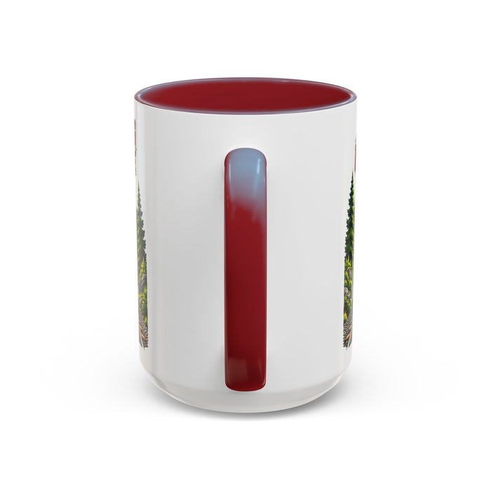 Flying Yankee No. 6000 – 1935 Vintage Streamliner - Accent Coffee Mug (11, 15oz)