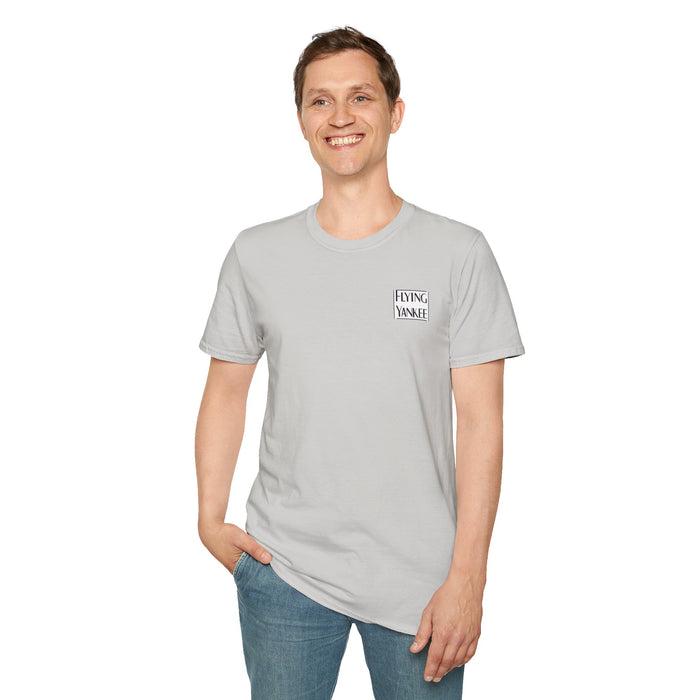Flying Yankee Logo - Unisex Softstyle T-Shirt