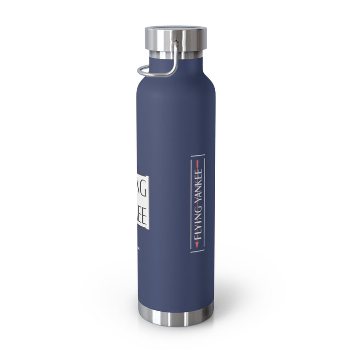 Flying Yankee Logo - Copper Vacuum Insulated Bottle, 22oz