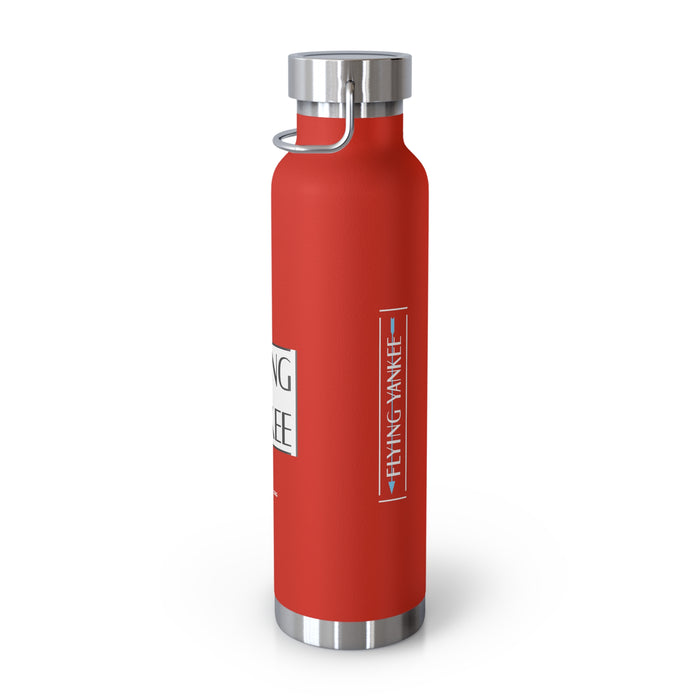 Flying Yankee Logo - Copper Vacuum Insulated Bottle, 22oz