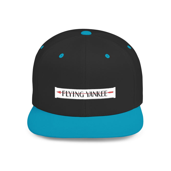 Flying Yankee Embroidered ARROW Logo - Flat Bill Snapback