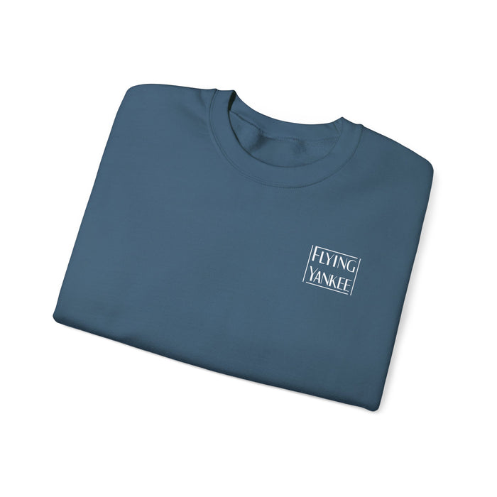 Flying Yankee Outline Logo Unisex Heavy Blend™ Crewneck Sweatshirt