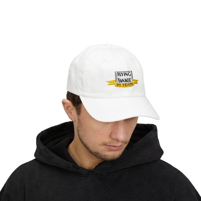 90 Years of the Flying Yankee Embroidered Logo - Classic Dad Cap