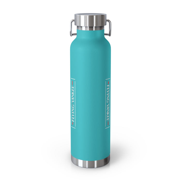 Flying Yankee Logo - Copper Vacuum Insulated Bottle, 22oz