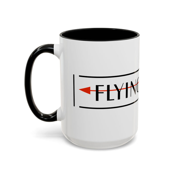 Arrow Flying Yankee Logo - Accent Coffee Mug (11, 15oz)
