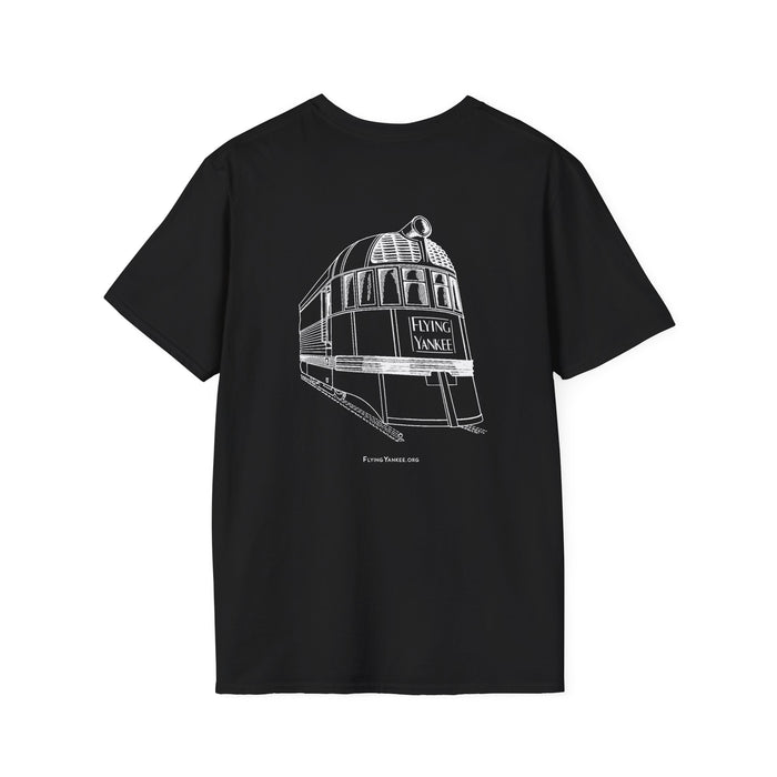 Flying Yankee Logo - Unisex Softstyle T-Shirt