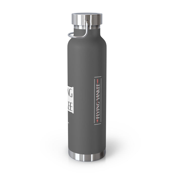 Flying Yankee Logo - Copper Vacuum Insulated Bottle, 22oz