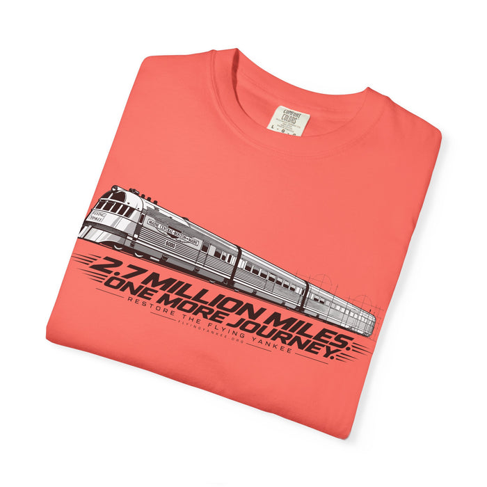 Flying Yankee – 2.7 Million Miles, One More Journey - Unisex Garment-Dyed T-shirt