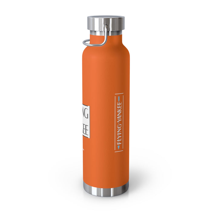 Flying Yankee Logo - Copper Vacuum Insulated Bottle, 22oz