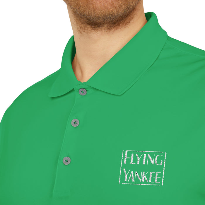 Flying Yankee Embroidered Logo - adidas Unisex Performance Polo