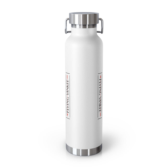 Flying Yankee Logo - Copper Vacuum Insulated Bottle, 22oz