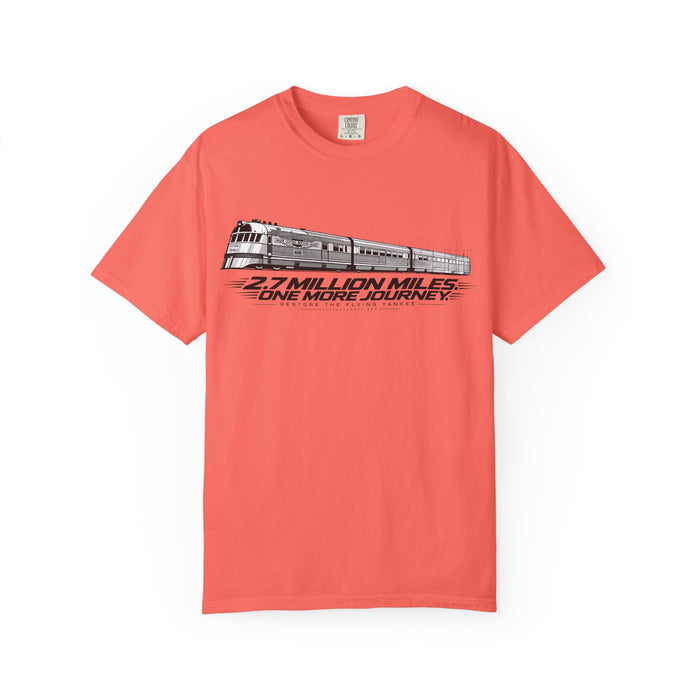 Flying Yankee – 2.7 Million Miles, One More Journey - Unisex Garment-Dyed T-shirt