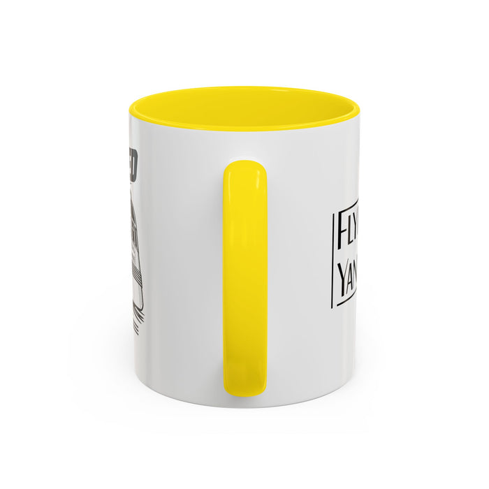 The Future Arrived in 1935 | Flying Yankee No. 6000 | Accent Coffee Mug (11, 15oz)