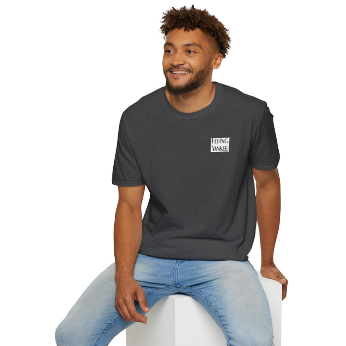 Flying Yankee Logo - Unisex Softstyle T-Shirt