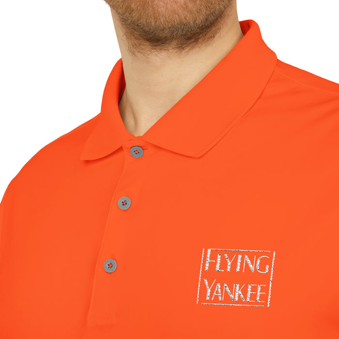 Flying Yankee Embroidered Logo - adidas Unisex Performance Polo