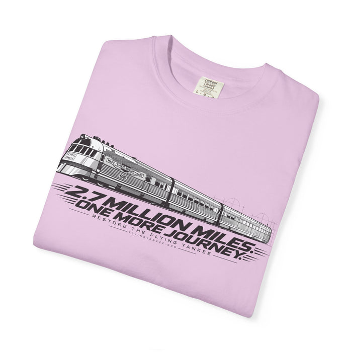 Flying Yankee – 2.7 Million Miles, One More Journey - Unisex Garment-Dyed T-shirt