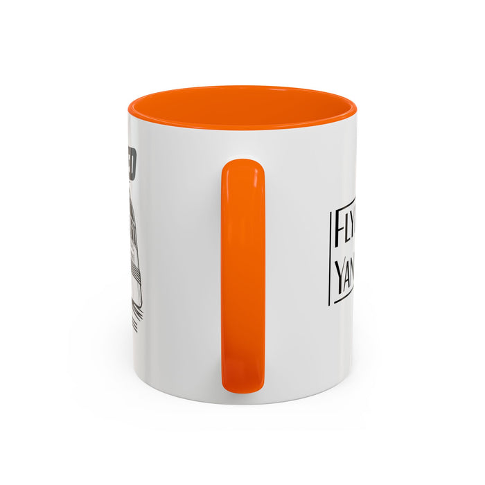 The Future Arrived in 1935 | Flying Yankee No. 6000 | Accent Coffee Mug (11, 15oz)