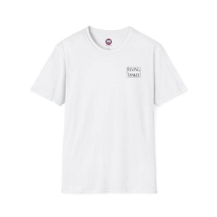Flying Yankee Logo - Unisex Softstyle T-Shirt