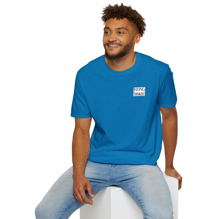 Flying Yankee Logo - Unisex Softstyle T-Shirt