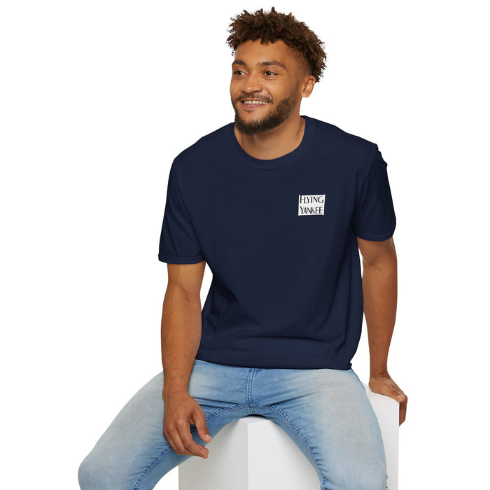 Flying Yankee Logo - Unisex Softstyle T-Shirt