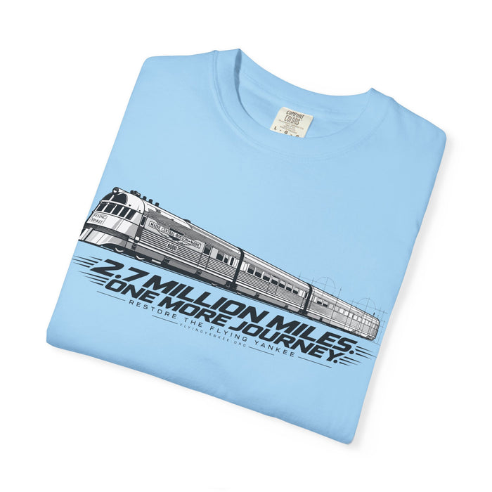 Flying Yankee – 2.7 Million Miles, One More Journey - Unisex Garment-Dyed T-shirt