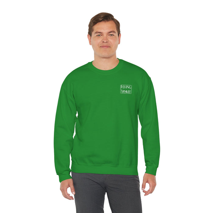 Flying Yankee Outline Logo Unisex Heavy Blend™ Crewneck Sweatshirt