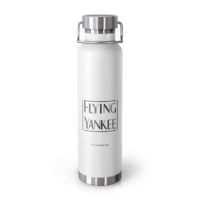 Flying Yankee Logo - Copper Vacuum Insulated Bottle, 22oz