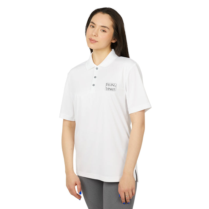 Flying Yankee Embroidered Logo - adidas Unisex Performance Polo