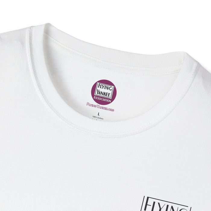 Flying Yankee Logo - Unisex Softstyle T-Shirt