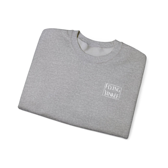Flying Yankee Outline Logo Unisex Heavy Blend™ Crewneck Sweatshirt