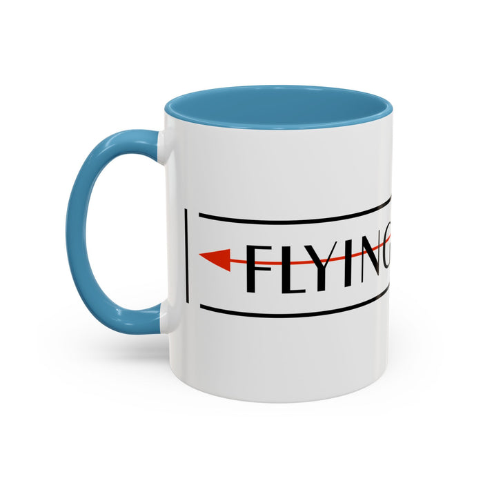 Arrow Flying Yankee Logo - Accent Coffee Mug (11, 15oz)