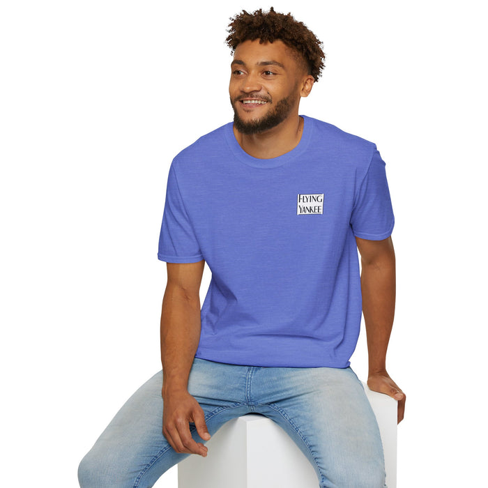 Flying Yankee Logo - Unisex Softstyle T-Shirt