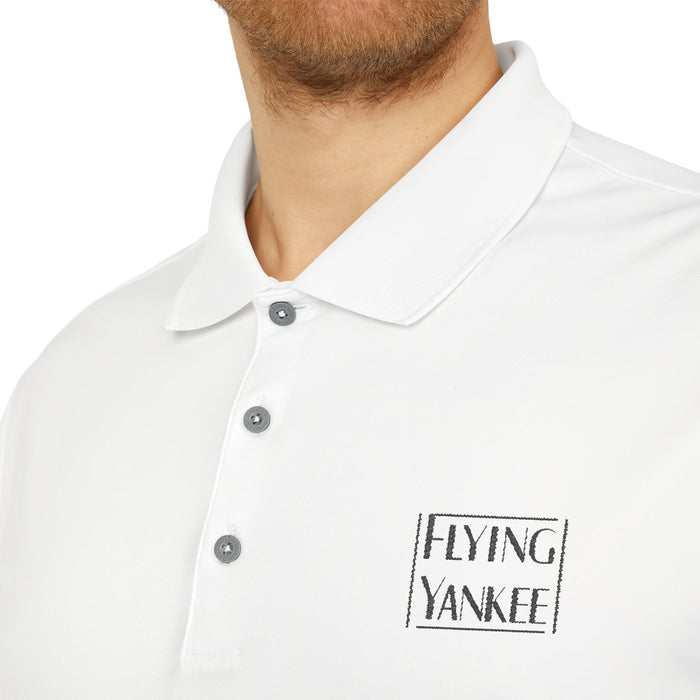 Flying Yankee Embroidered Logo - adidas Unisex Performance Polo