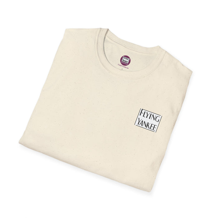 Flying Yankee Logo - Unisex Softstyle T-Shirt