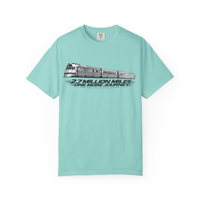 Flying Yankee – 2.7 Million Miles, One More Journey - Unisex Garment-Dyed T-shirt