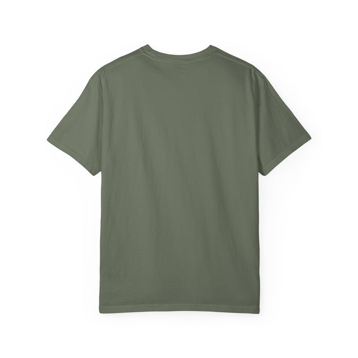 A New England Legend. A Streamlined Piece of American History. Unisex Garment-Dyed T-shirt