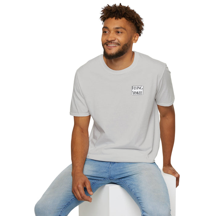 Flying Yankee Logo - Unisex Softstyle T-Shirt