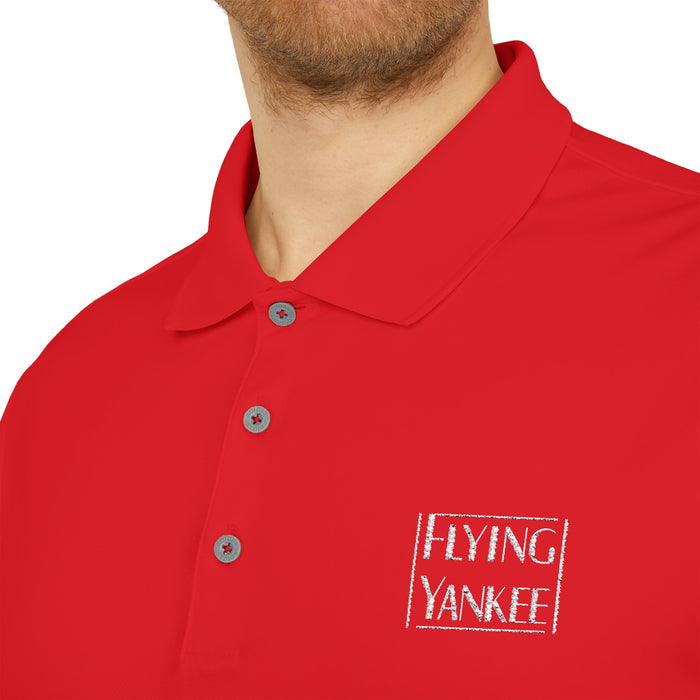 Flying Yankee Embroidered Logo - adidas Unisex Performance Polo