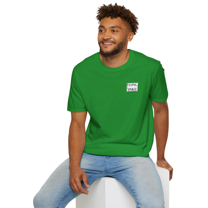 Flying Yankee Logo - Unisex Softstyle T-Shirt