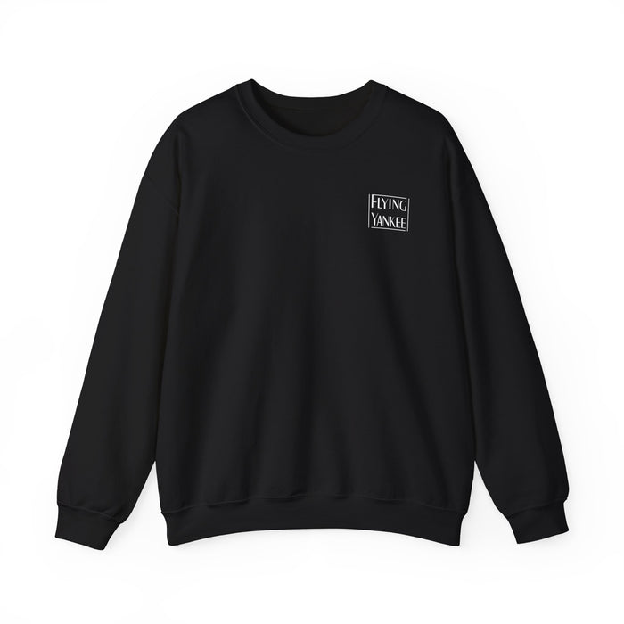 Flying Yankee Outline Logo Unisex Heavy Blend™ Crewneck Sweatshirt