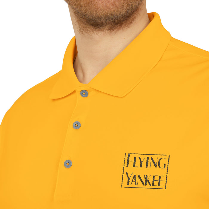 Flying Yankee Embroidered Logo - adidas Unisex Performance Polo