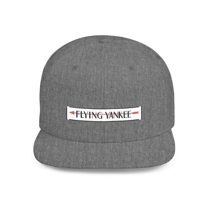 Flying Yankee Embroidered ARROW Logo - Flat Bill Snapback