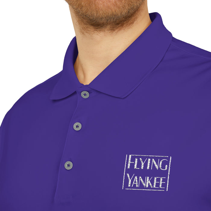 Flying Yankee Embroidered Logo - adidas Unisex Performance Polo