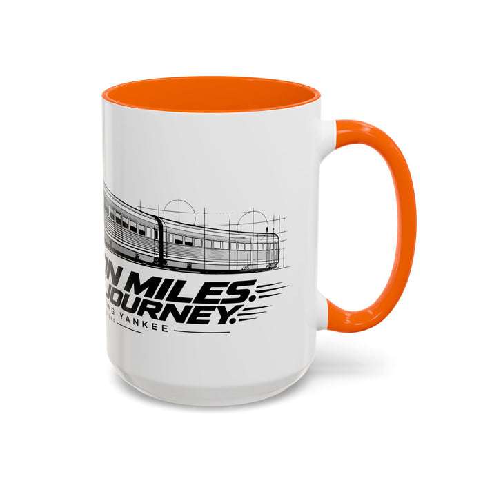 Flying Yankee – 2.7 Million Miles, One More Journey - Accent Coffee Mug (11, 15oz)