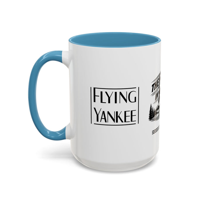 The Future Arrived in 1935 | Flying Yankee No. 6000 | Accent Coffee Mug (11, 15oz)