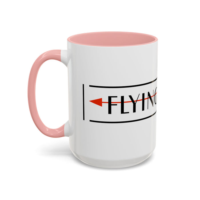 Arrow Flying Yankee Logo - Accent Coffee Mug (11, 15oz)