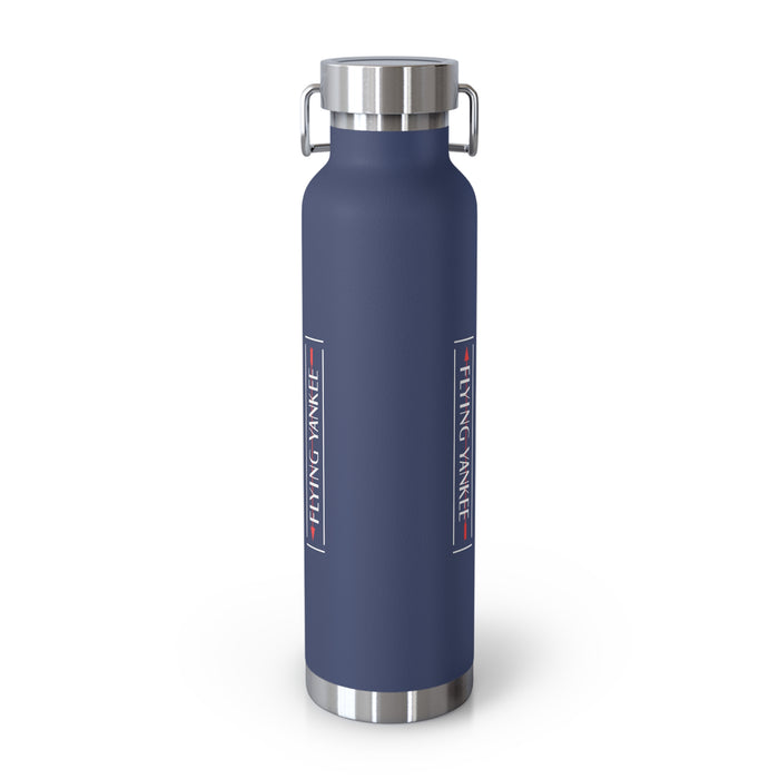 Flying Yankee Logo - Copper Vacuum Insulated Bottle, 22oz