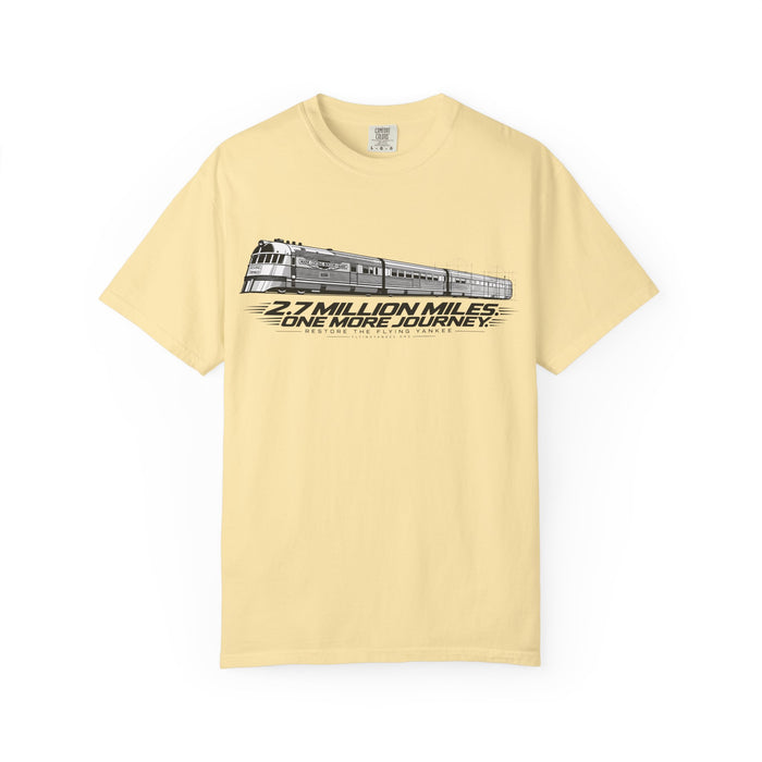 Flying Yankee – 2.7 Million Miles, One More Journey - Unisex Garment-Dyed T-shirt
